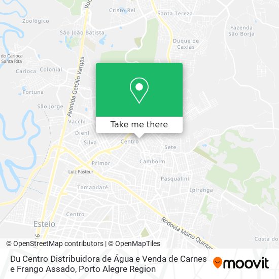 Du Centro Distribuidora de Água e Venda de Carnes e Frango Assado map