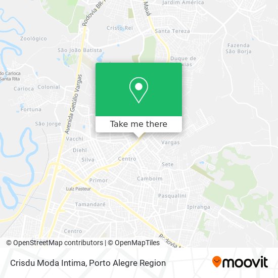 Crisdu Moda Intima map