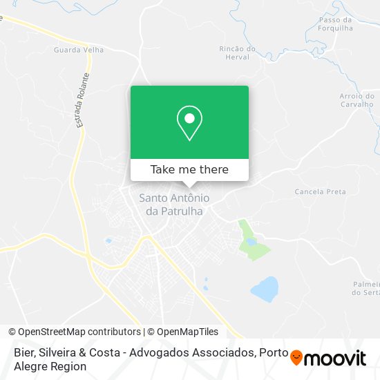Bier, Silveira & Costa - Advogados Associados map