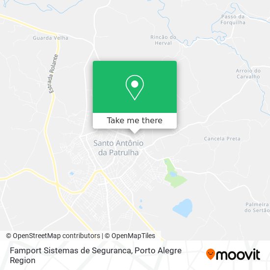 Famport Sistemas de Seguranca map