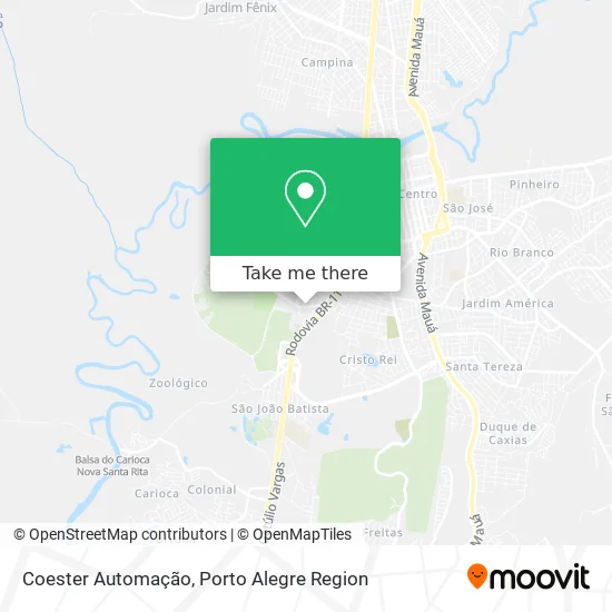Coester Automação map