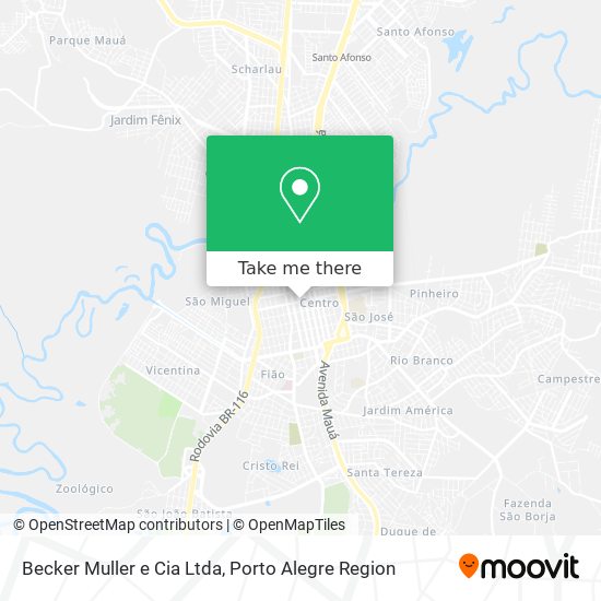 Becker Muller e Cia Ltda map
