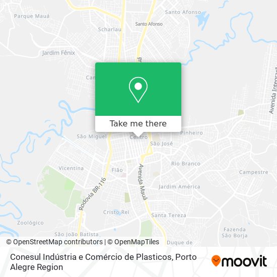 Conesul Indústria e Comércio de Plasticos map