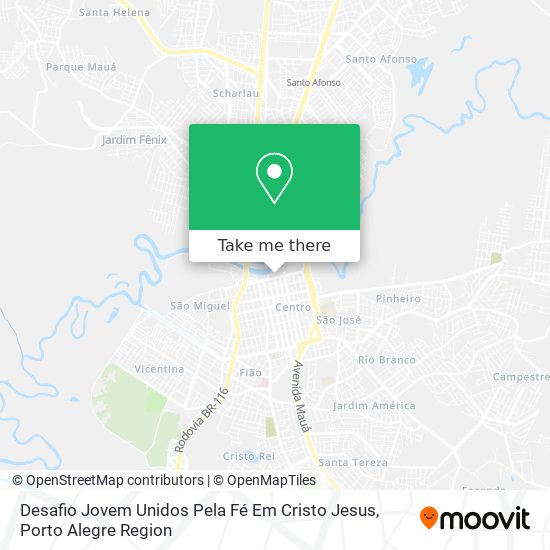 Desafio Jovem Unidos Pela Fé Em Cristo Jesus map