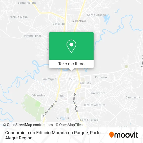 Condominio do Edificio Morada do Parque map