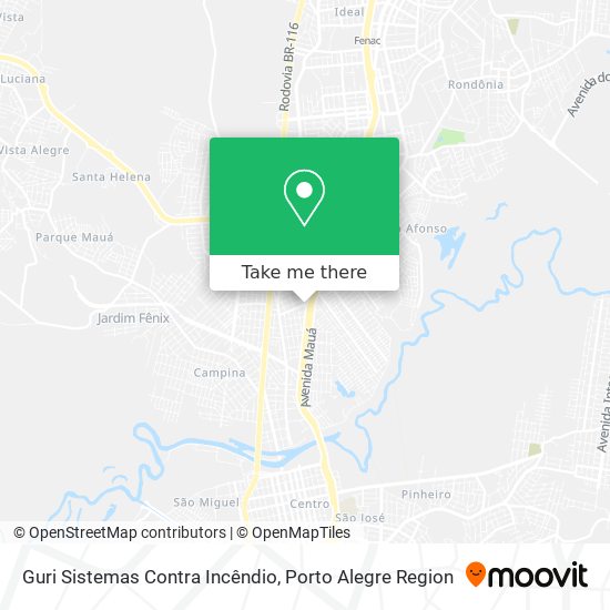 Guri Sistemas Contra Incêndio map