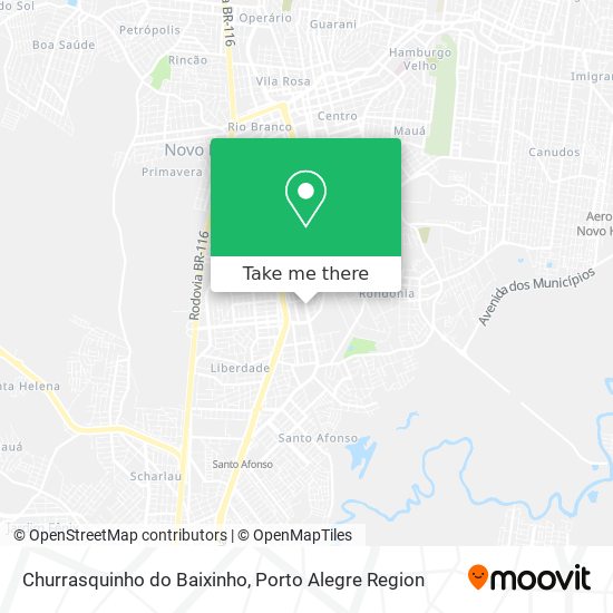 Churrasquinho do Baixinho map