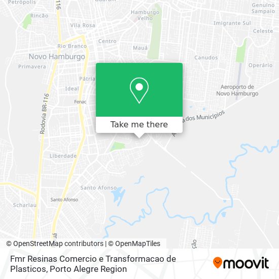 Fmr Resinas Comercio e Transformacao de Plasticos map