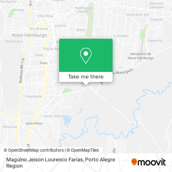 Maguino Jeison Lourenco Farias map