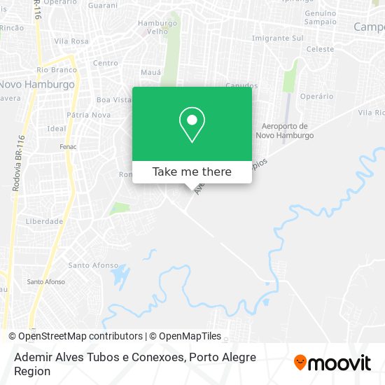Ademir Alves Tubos e Conexoes map