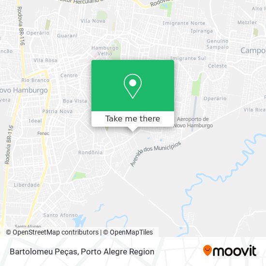 Bartolomeu Peças map