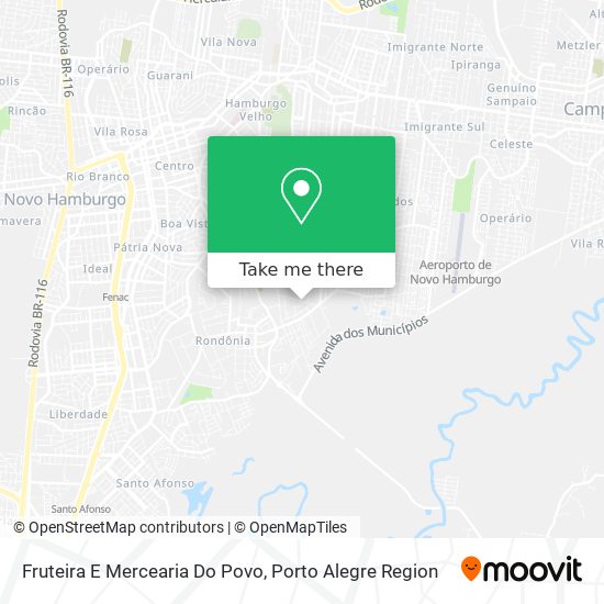 Fruteira E Mercearia Do Povo map