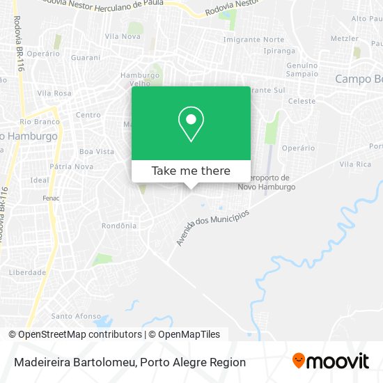 Madeireira Bartolomeu map