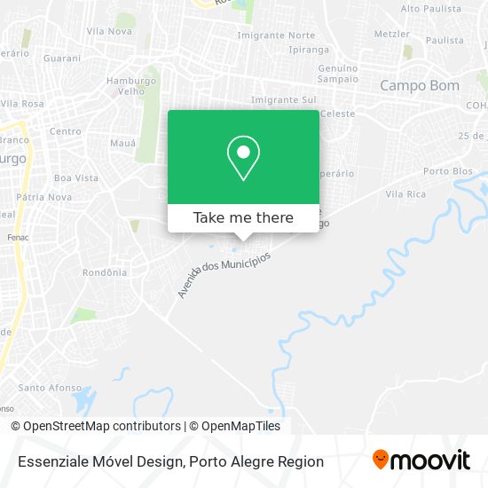 Essenziale Móvel Design map