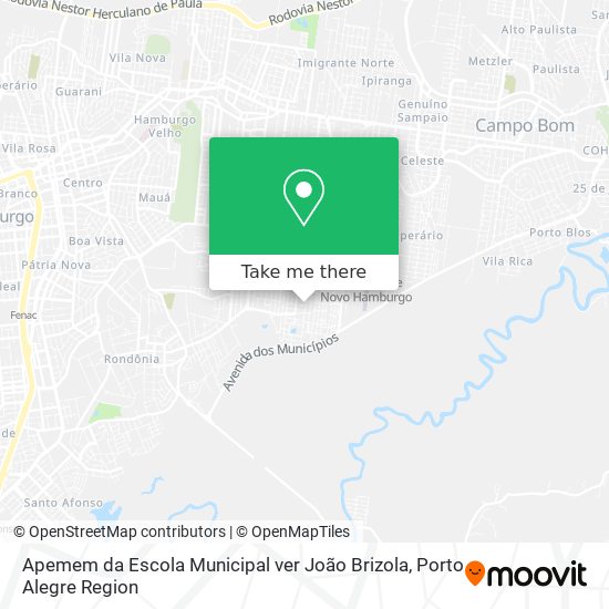 Apemem da Escola Municipal ver João Brizola map