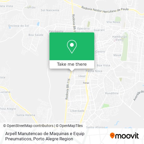 Arpell Manutencao de Maquinas e Equip Pneumaticos map