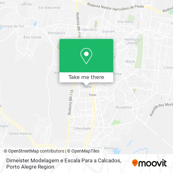 Dimeister Modelagem e Escala Para a Calcados map