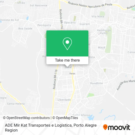 ADE Mir Kat Transportes e Logistica map