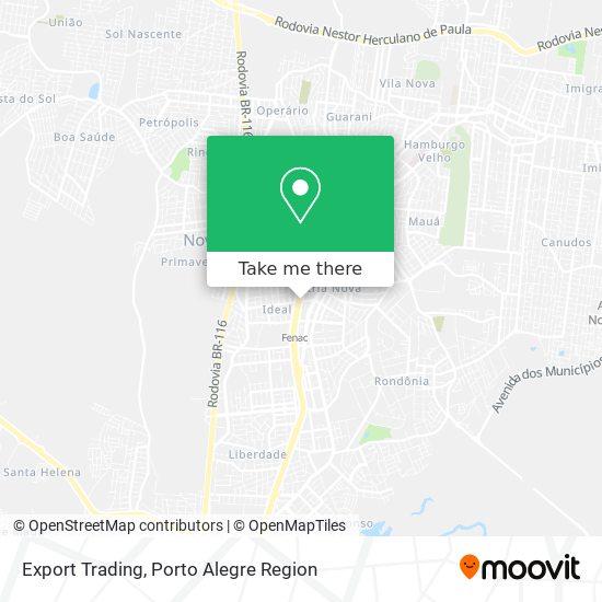 Export Trading map