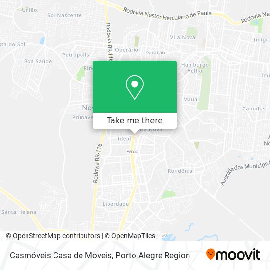 Casmóveis Casa de Moveis map