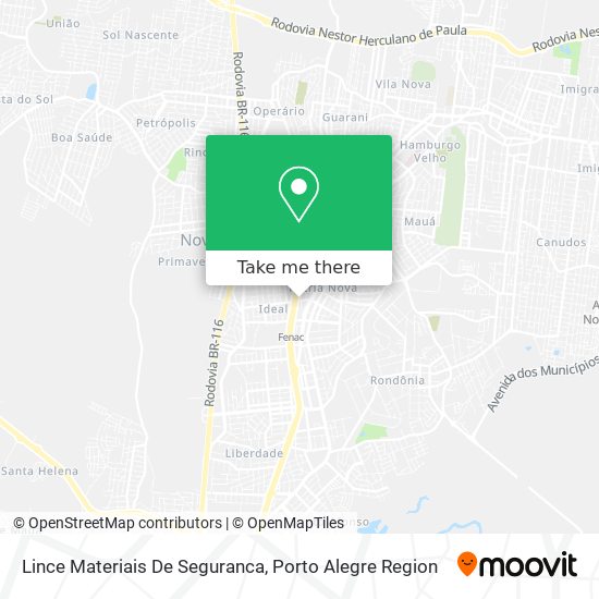 Lince Materiais De Seguranca map