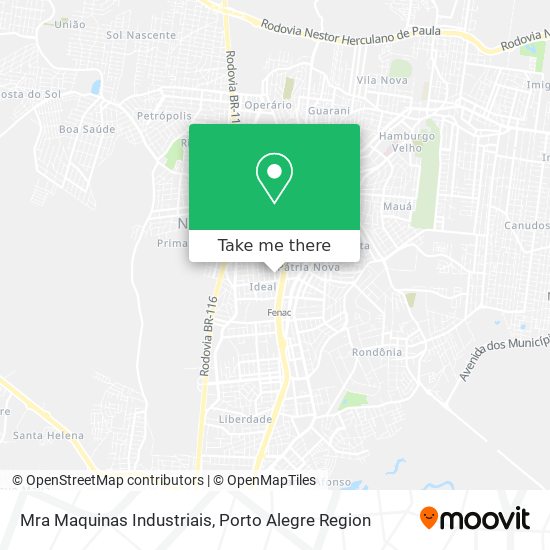 Mra Maquinas Industriais map