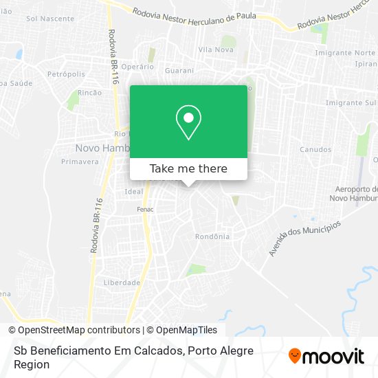 Sb Beneficiamento Em Calcados map
