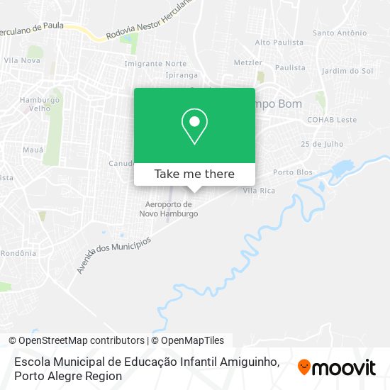 Escola Municipal de Educação Infantil Amiguinho map