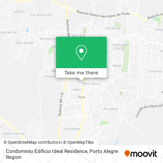 Condominio Edificio Ideal Residence map