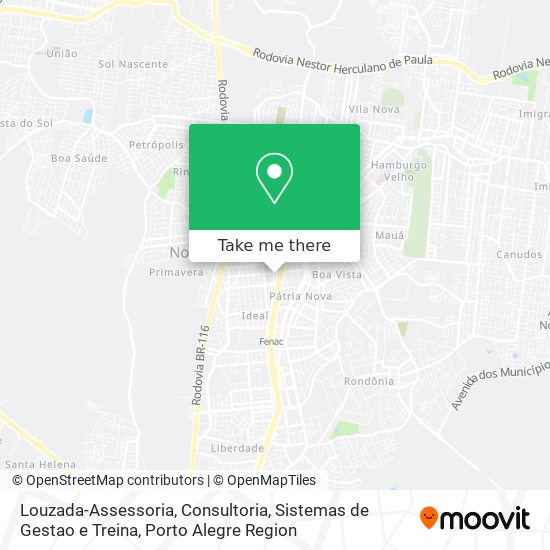 Mapa Louzada-Assessoria, Consultoria, Sistemas de Gestao e Treina