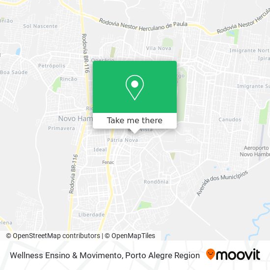 Mapa Wellness Ensino & Movimento