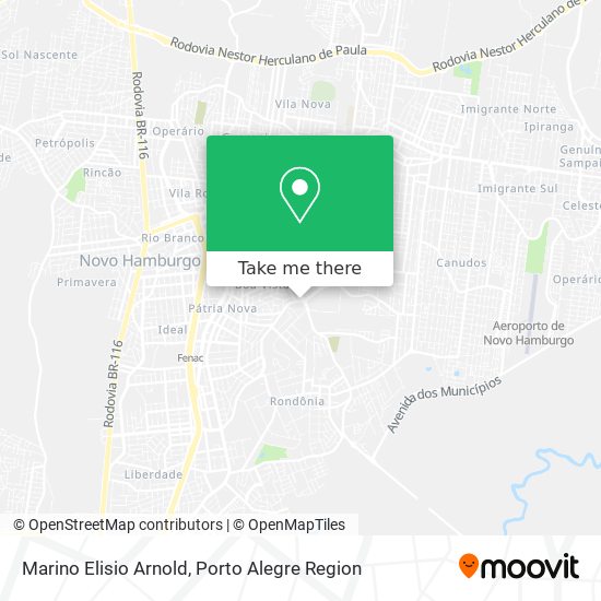 Marino Elisio Arnold map