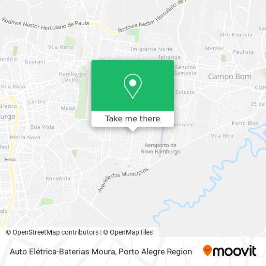 Auto Elétrica-Baterias Moura map