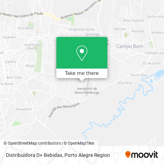 Distribuidora D+ Bebidas map