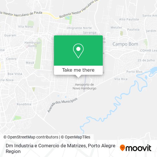 Dm Industria e Comercio de Matrizes map