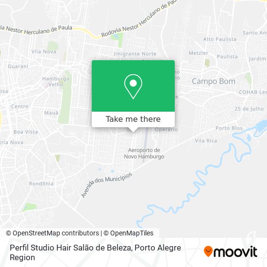 Perfil Studio Hair Salão de Beleza map