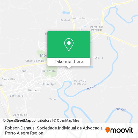 Robson Dannus- Sociedade Individual de Advocacia map