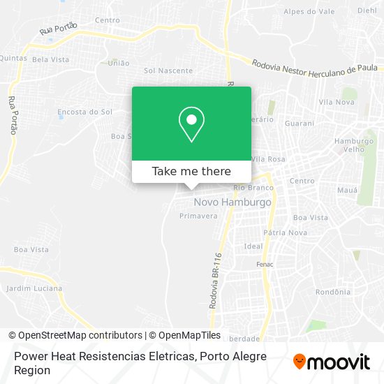 Power Heat Resistencias Eletricas map