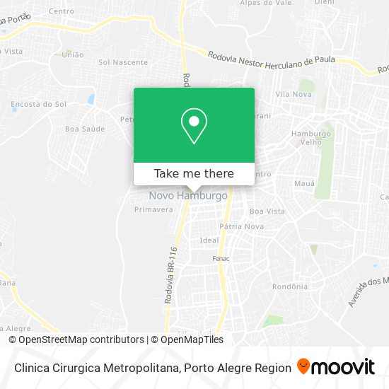 Clinica Cirurgica Metropolitana map
