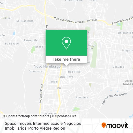 Spaco Imoveis Intermediacao e Negocios Imobiliarios map