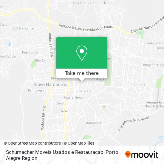 Schumacher Moveis Usados e Restauracao map