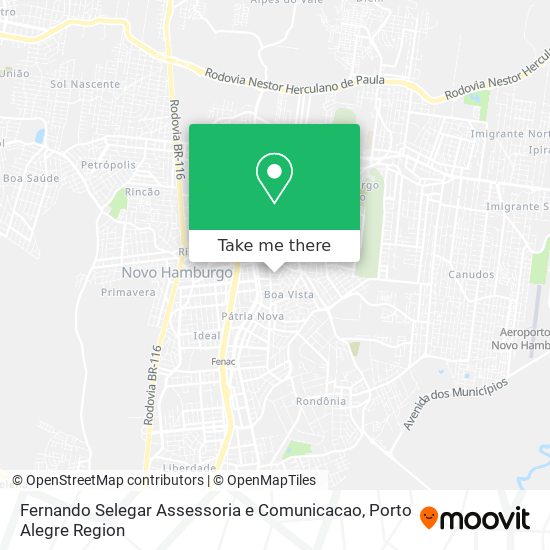 Fernando Selegar Assessoria e Comunicacao map