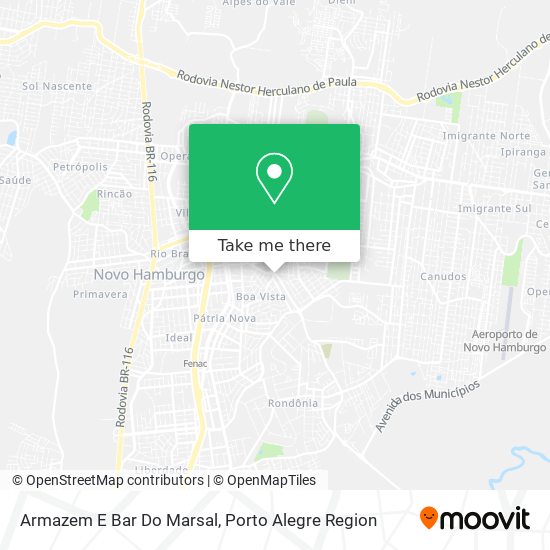 Armazem E Bar Do Marsal map