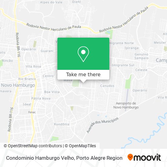 Condominio Hamburgo Velho map