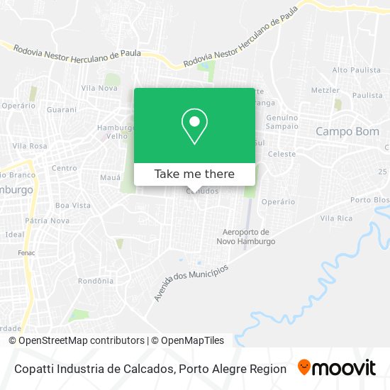 Copatti Industria de Calcados map