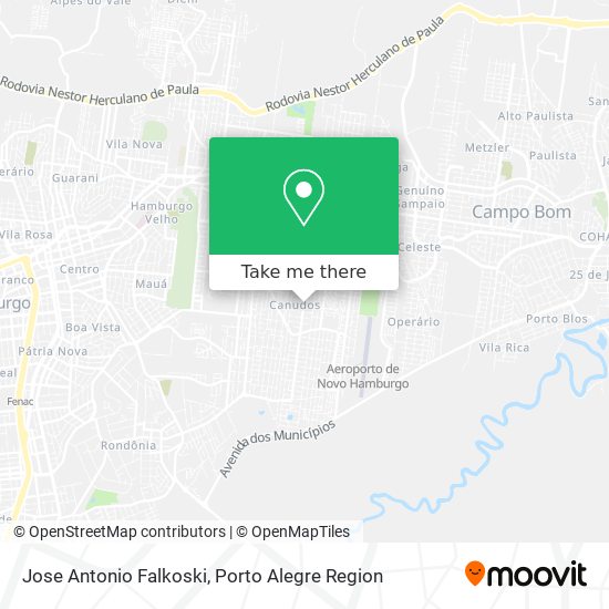 Jose Antonio Falkoski map