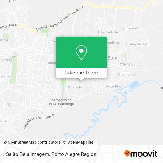 Salão Bela Imagem map