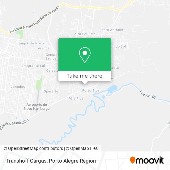 Transhoff Cargas map