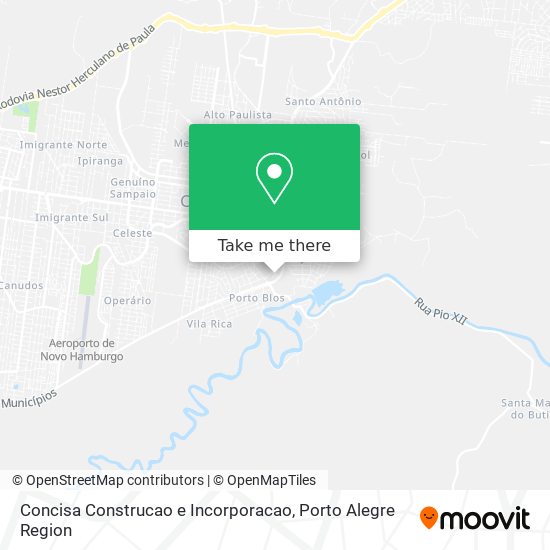 Concisa Construcao e Incorporacao map