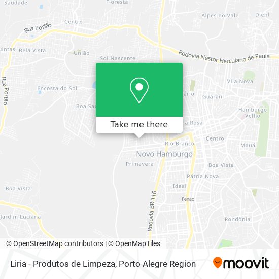 Liria - Produtos de Limpeza map